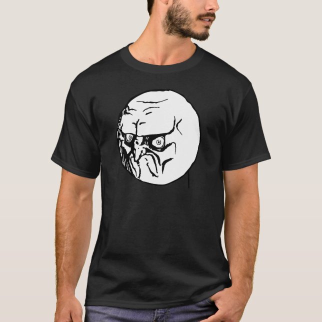 No. Grumpy Internet Meme T-Shirt (Front)