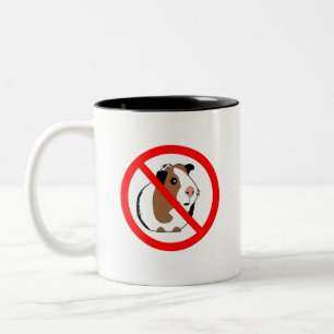 No Guinea Pig Two-Tone Coffee Mug