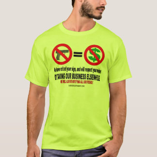 NO GUN, NO MON T-Shirt
