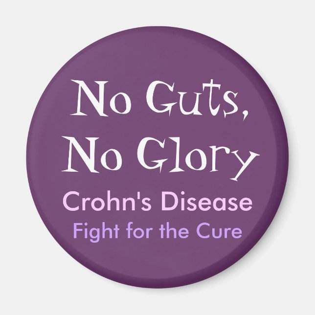 No Guts No Glory Magnet (Front)