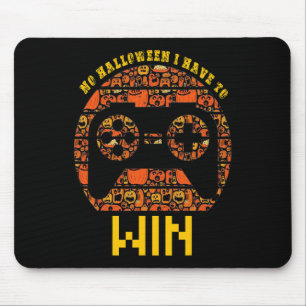 No Halloween I Have To Win Vintage Video Game Cont Mouse Mat