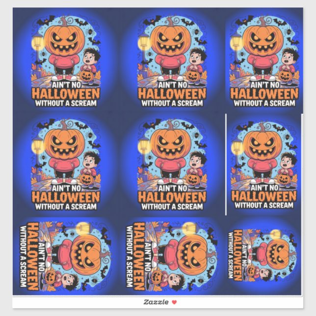 NO HALLOWEEN , WITHOUT A SCREEM (Sheet)