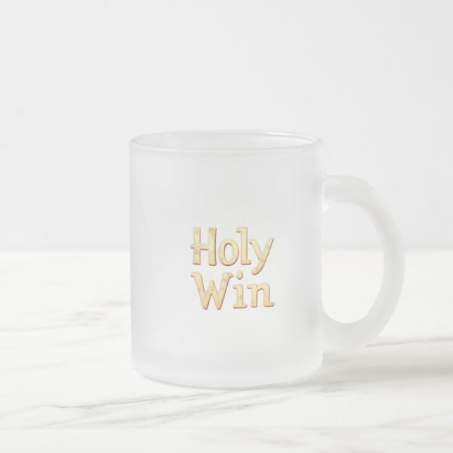 No Halloween Yes Jesus  Frosted Glass Coffee Mug (Right)