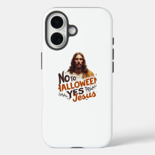 No Halloween Yes Jesus iPhone 16 Case
