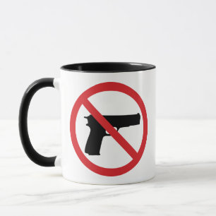 No Handguns Mug