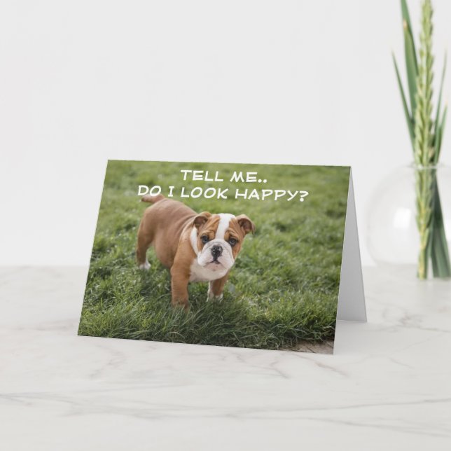 NO HAPPY TILL **YOU GET WELL AND SOON** CARD (Front)