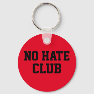 No Hate Club Key Ring