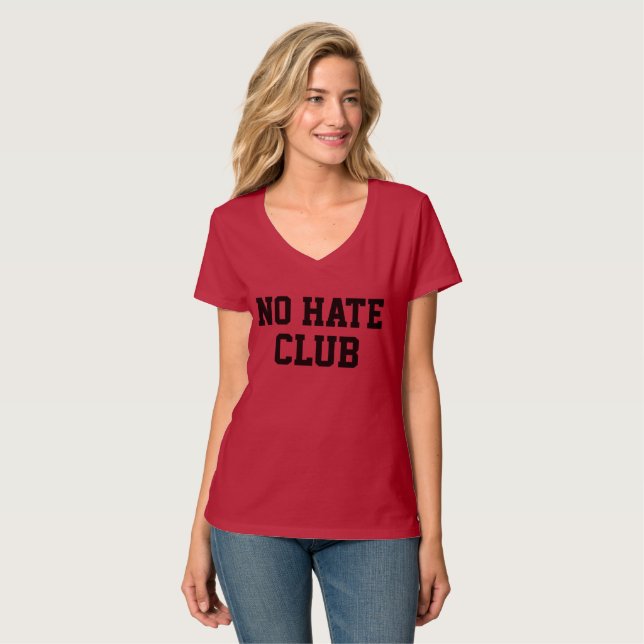 No Hate Club      T-Shirt (Front Full)