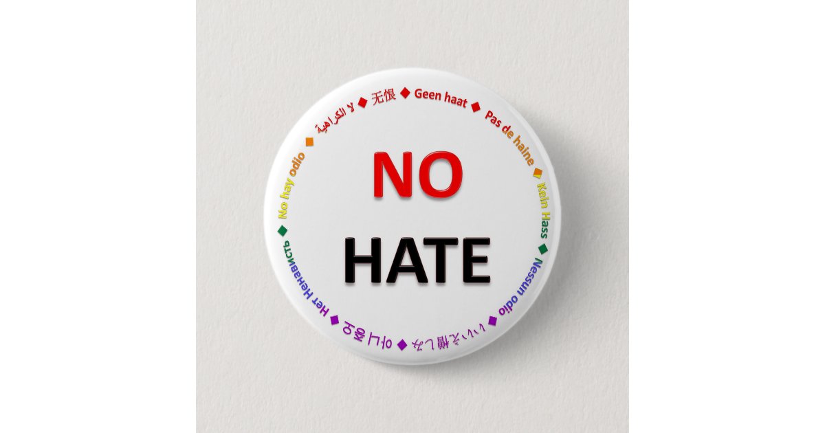 Hate language. No hate.