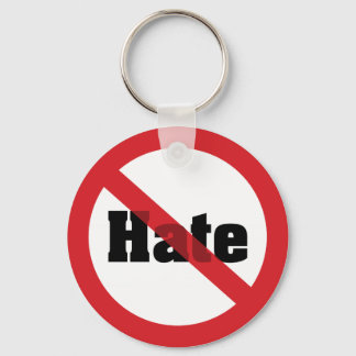 No Hate Key Ring