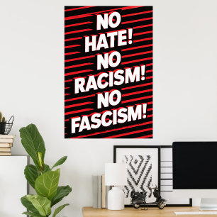 No Hate No Racism Poster