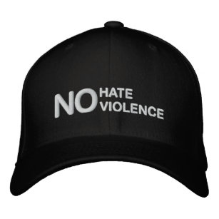 No Hate no Violence Flex Fit Hat