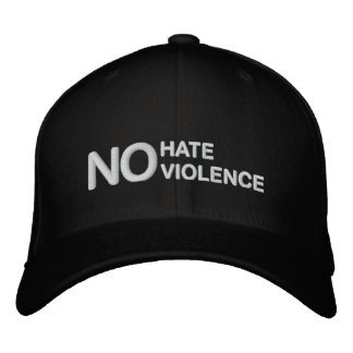 No Hate no Violence Flex Fit Hat