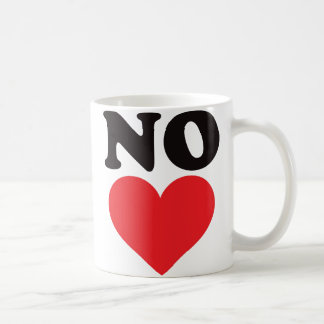 No Heart Coffee Mug