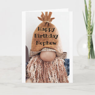 *NO HIDING IT* IT IS YOUR BIRTHDAY NEPHEW CARD