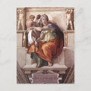 No higher resolution available. DelphicSibylByMich Postcard
