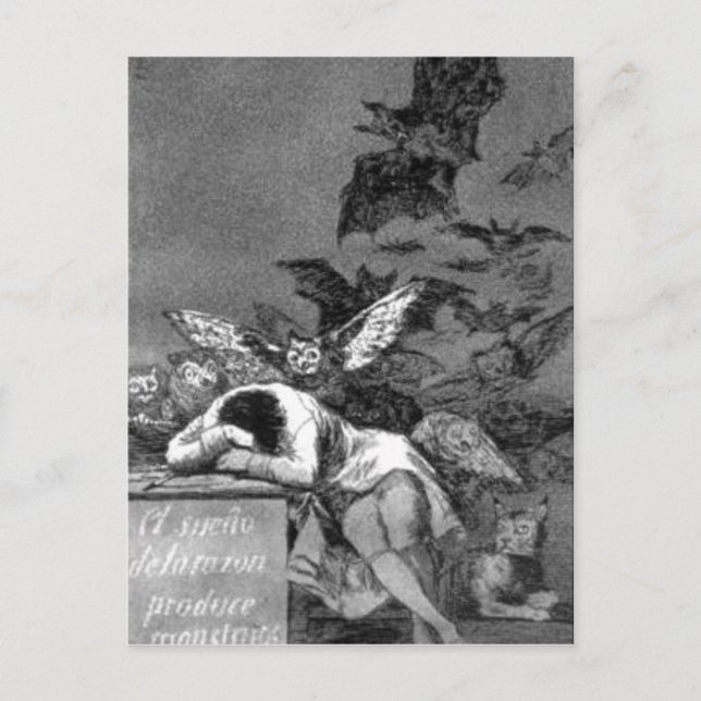 No higher resolution available. Francisco_de_Goya- Postcard (Front)