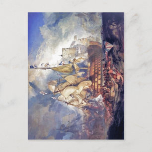 No higher resolution available. Turner,_The_Battle Postcard