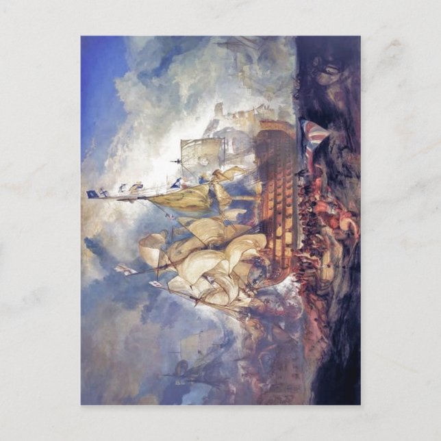No higher resolution available. Turner,_The_Battle Postcard (Front)