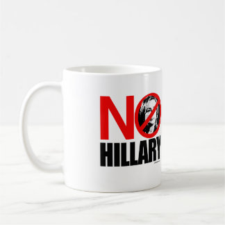 NO HILLARY BOLD - Anti Hillary png.png Coffee Mug