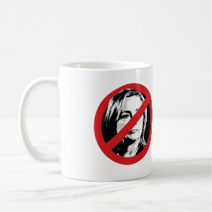 NO HILLARY CROSSED OUT.png Coffee Mug