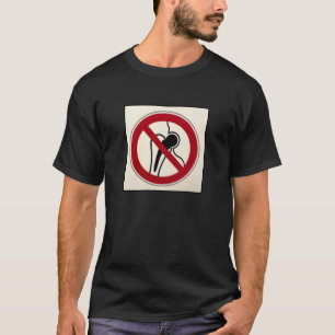 NO HIP REPLACMENT T-SHIRT
