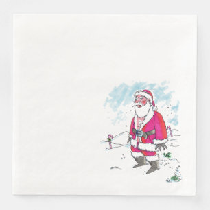 No Ho-Ho-Ho dinner paper napkins