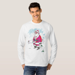 No Ho-Ho-Ho men white long sleeve shirt