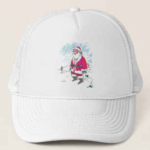 No Ho Ho Ho white foam trucker hat