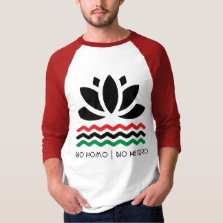 No Homo | No Hetero Baseball Shirt Masc
