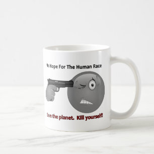 No Hope Emoticon Logo Coffee Mug