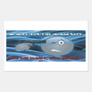 No Hope Smoky Blue Sticker