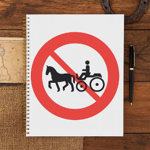 No Horse Drawn Vehicles Sign Planner
