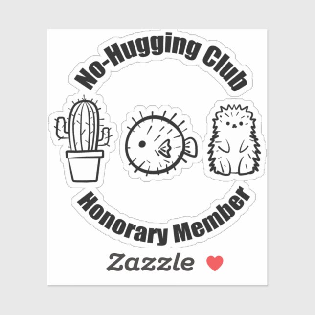No Hugging Club (Sheet)