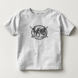 No I in Team Kid's Volleyball Tee