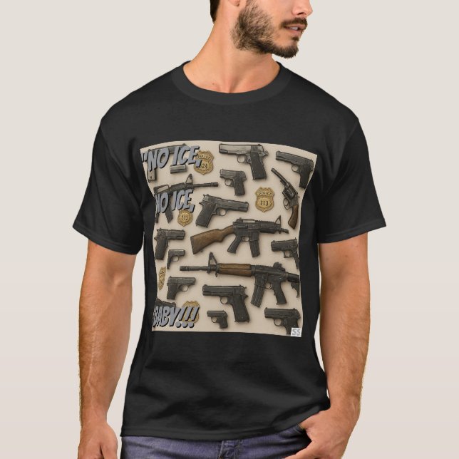 No Ice, Baby!!! (English) T-Shirt (Front)