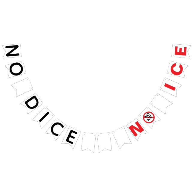 NO ICE  BUNTING  (All)
