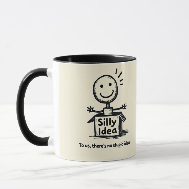 No Idea is Bad Idea Mug (Left)