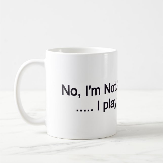 no I'm not an accountant Coffee Mug (Left)