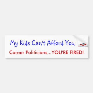 No Incumbents - Bumper Sticker