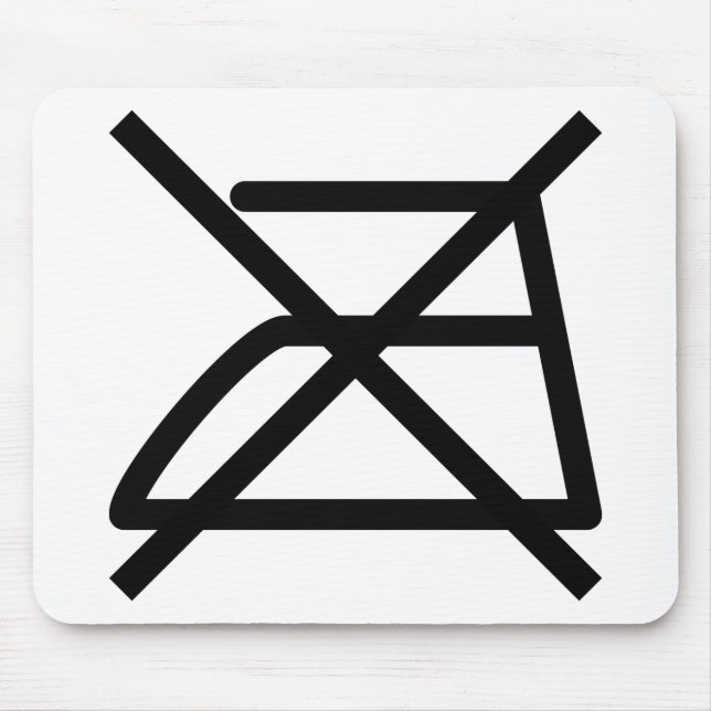 no ironing mouse mat (Front)