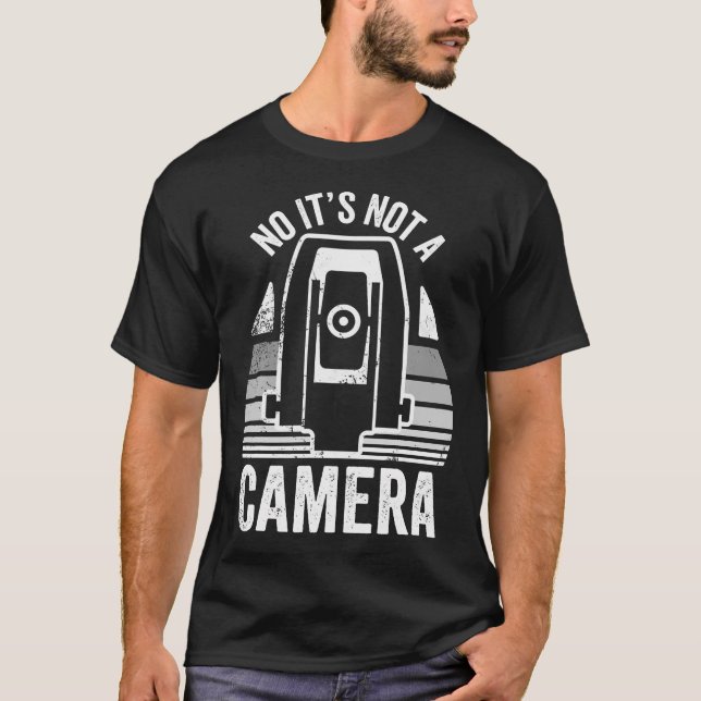 No It'S Not A Camera Funny Optical Illusion T-Shirt (Front)