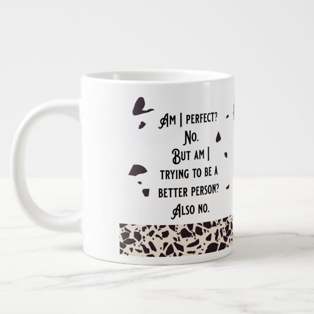 No- Jumbo Mug (Left)