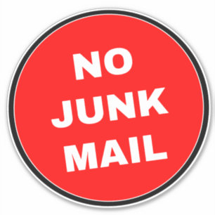 No Junk Mail