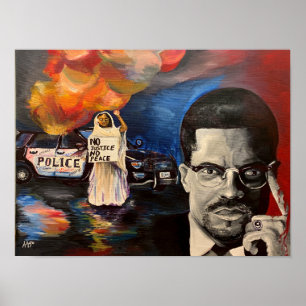 No Justice, No Peace Poster