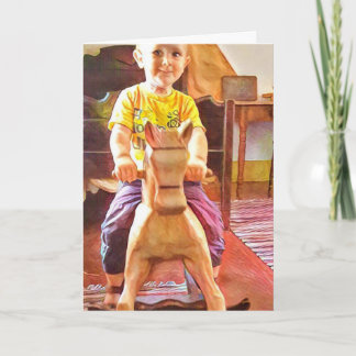 No Kids Happy Anniversary Card