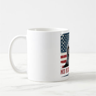 No King in America Eagle Flag Art Coffee Mug