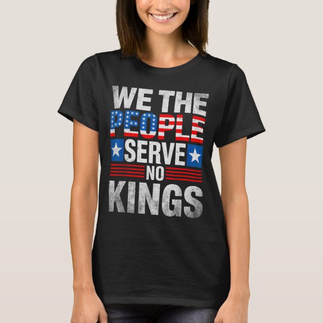 No King Patriotic Dom Shirt For Men Women  (Front)