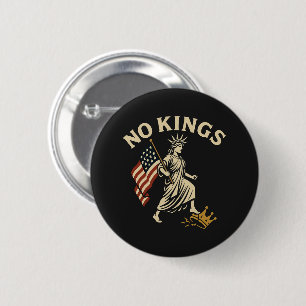 No-Kings 6 Cm Round Badge