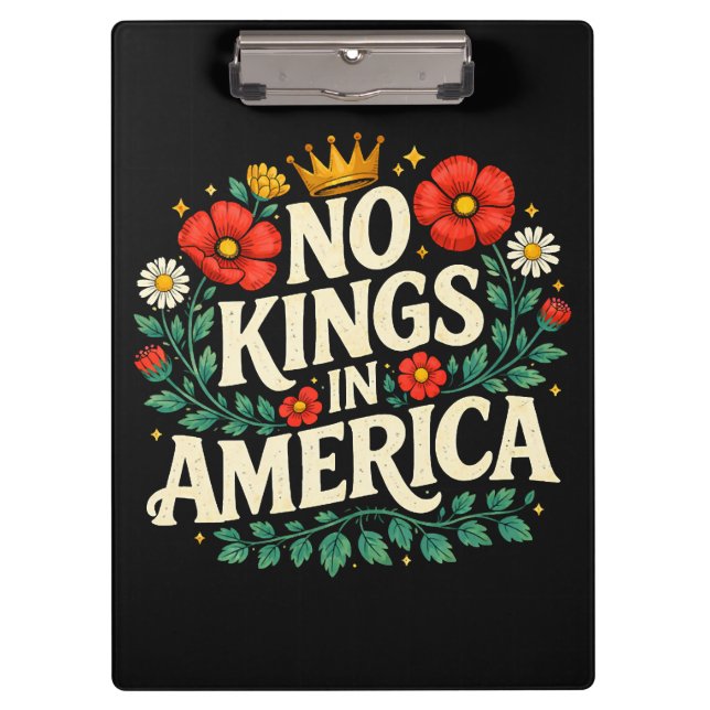 No Kings America Clipboard (Front)